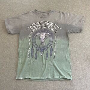 Rare Eagles Skull Shirt Sphere Las Vegas 2024/2025 Long Goodbye Liquid Blue M